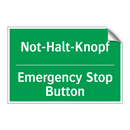 Not-Halt-Knopf - Emergency Stop Button