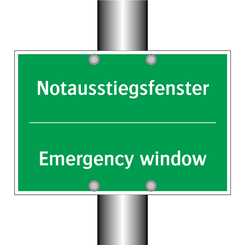 Notausstiegsfenster - Emergency window