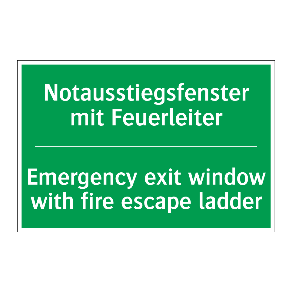 Kauf Notausstiegsfenster mit Feuerleiter /.../ - Emergency exit window ...