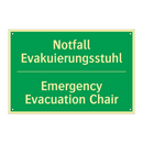 Notfall Evakuierungsstuhl - Emergency Evacuation Chair