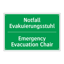 Notfall Evakuierungsstuhl - Emergency Evacuation Chair