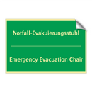 Notfall-Evakuierungsstuhl - Emergency Evacuation Chair