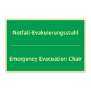 Notfall-Evakuierungsstuhl - Emergency Evacuation Chair