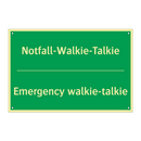 Notfall-Walkie-Talkie - Emergency walkie-talkie