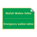 Notfall-Walkie-Talkie - Emergency walkie-talkie