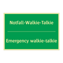 Notfall-Walkie-Talkie - Emergency walkie-talkie