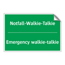 Notfall-Walkie-Talkie - Emergency walkie-talkie