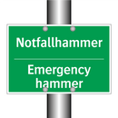 Notfallhammer - Emergency hammer