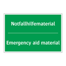 Notfallhilfematerial - Emergency aid material