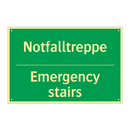 Notfalltreppe - Emergency stairs