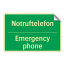 Notruftelefon - Emergency phone
