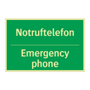 Notruftelefon - Emergency phone