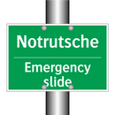 Notrutsche - Emergency slide