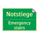 Notstiege - Emergency stairs
