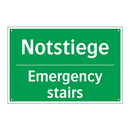 Notstiege - Emergency stairs