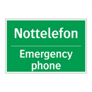 Nottelefon - Emergency phone