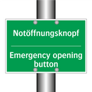 Notöffnungsknopf - Emergency opening button