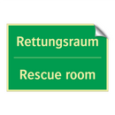 Rettungsraum - Rescue room