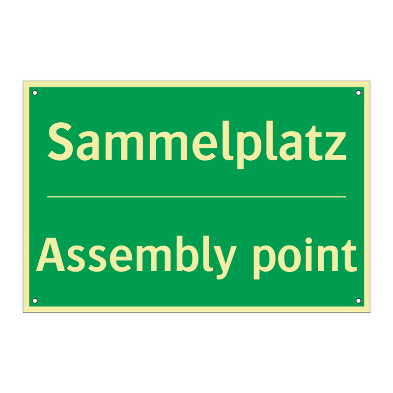 Sammelplatz - Assembly point