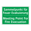Sammelpunkt für Feuer Evakuierung /.../ - Meeting Point For Fire Evacuation /.../