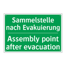 Sammelstelle nach Evakuierung - Assembly point after evacuation /.../