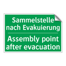 Sammelstelle nach Evakuierung - Assembly point after evacuation /.../