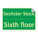 Sechster Stock - Sixth floor