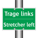 Trage links - Stretcher left