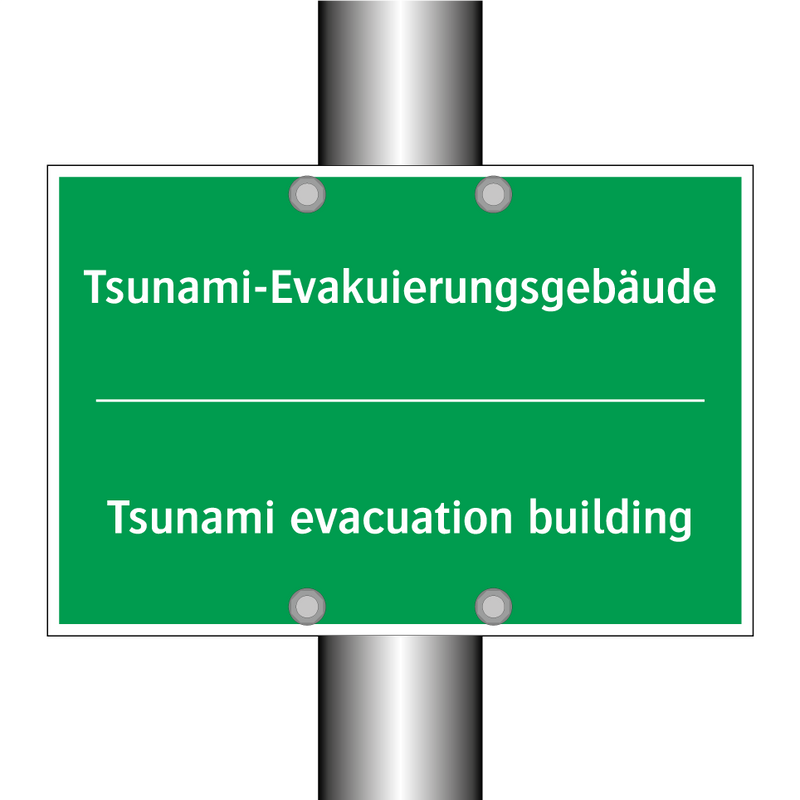Tsunami-Evakuierungsgebäude - Tsunami evacuation building