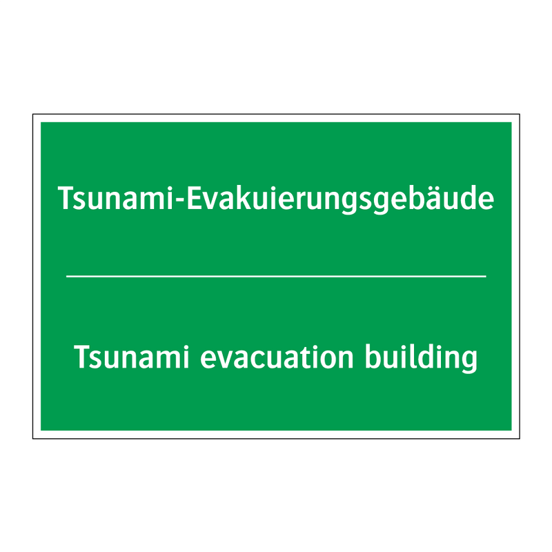 Tsunami-Evakuierungsgebäude - Tsunami evacuation building