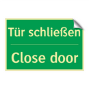 Tür schließen - Close door