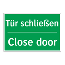 Tür schließen - Close door