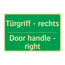 Türgriff - rechts - Door handle - right