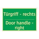Türgriff - rechts - Door handle - right