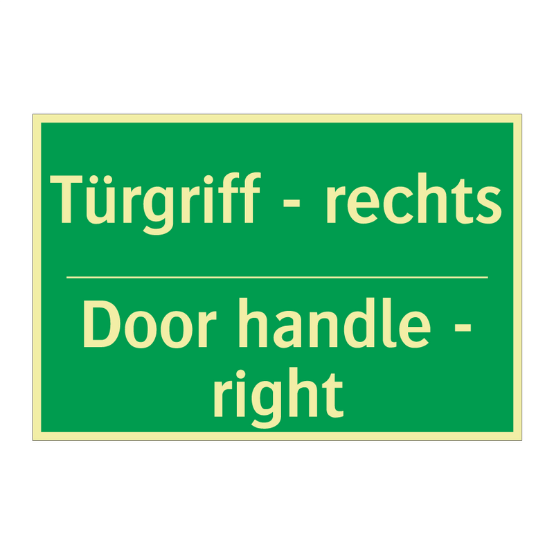 Türgriff - rechts - Door handle - right
