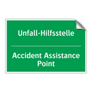 Unfall-Hilfsstelle - Accident Assistance Point