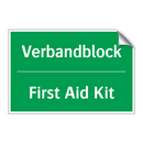 Verbandblock - First Aid Kit