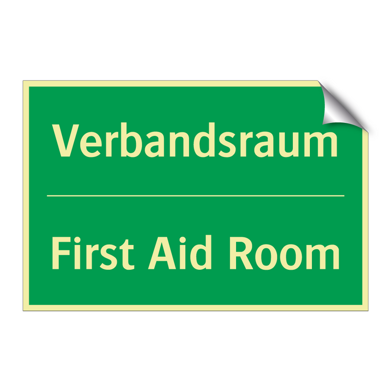 Verbandsraum - First Aid Room