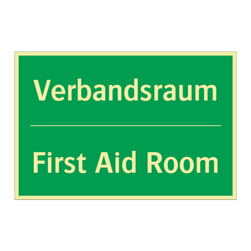 Verbandsraum - First Aid Room