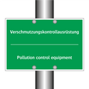 Verschmutzungskontrollausrüstung /.../ - Pollution control equipment