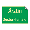 Ärztin - Doctor (female)