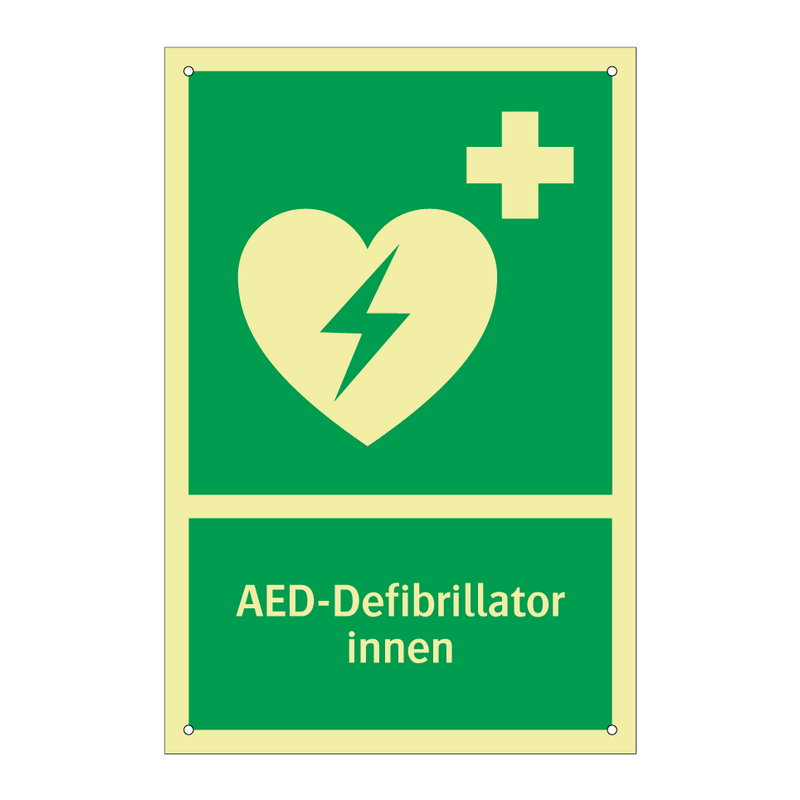 AED-Defibrillator innen