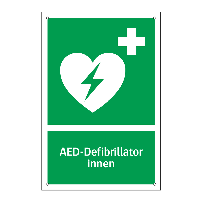 AED-Defibrillator innen