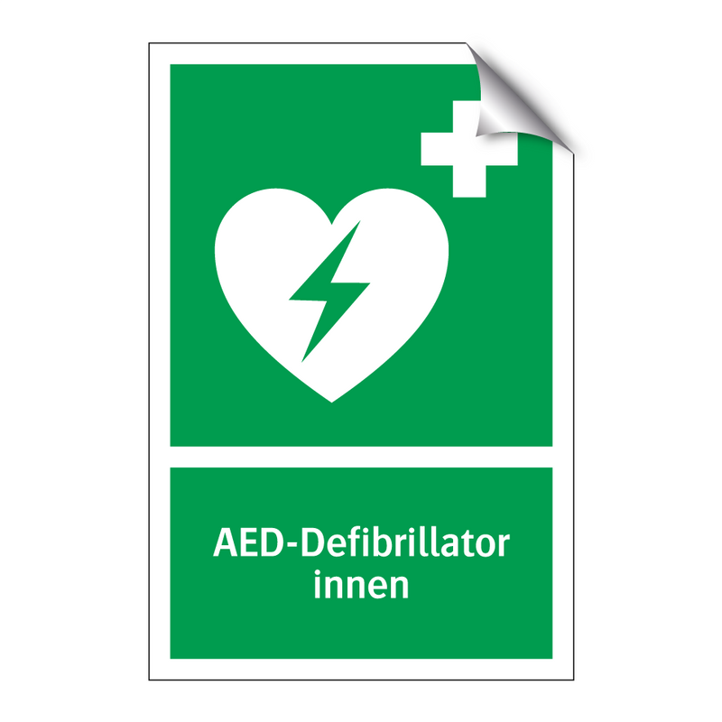 AED-Defibrillator innen