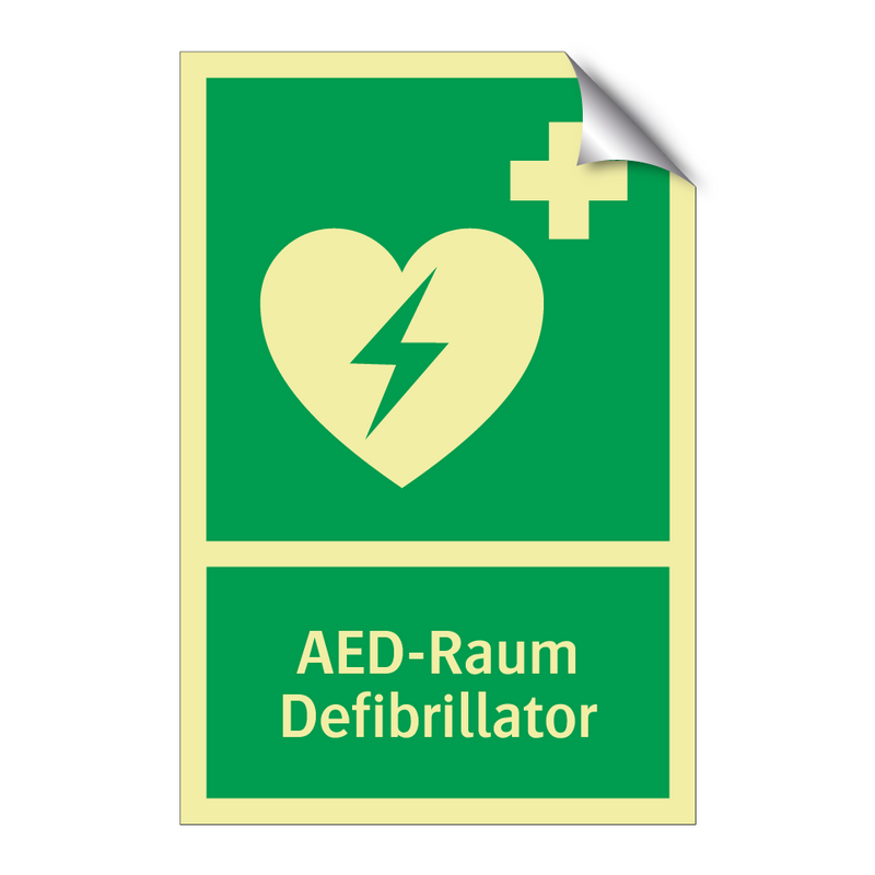 AED-Raum Defibrillator