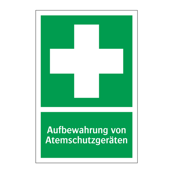 Aufbewahrung von Atemschutzgeräten