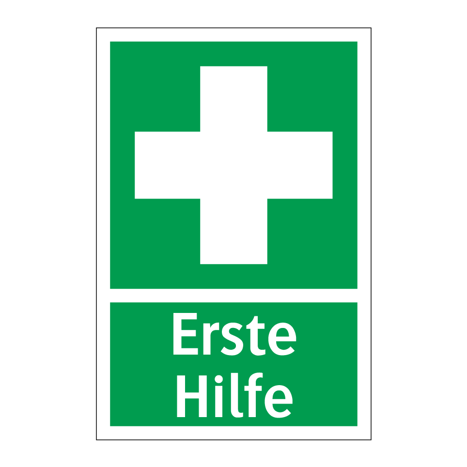 Kauf Erste Hilfe schild | SignOnline | DE-E883