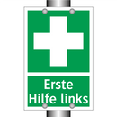 Erste Hilfe links