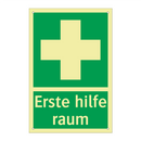 Erste hilfe raum