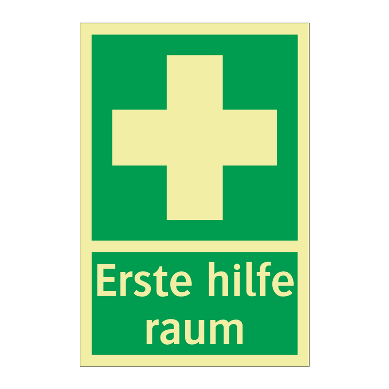 Erste hilfe raum